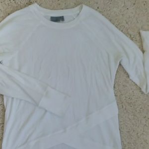 Soft white sweatshirt